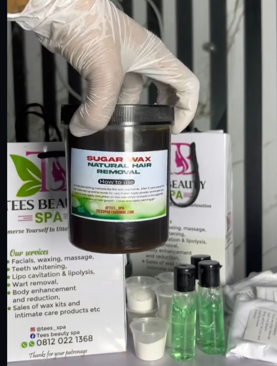 Sugar Wax (Natural Hair Removal) 500ml